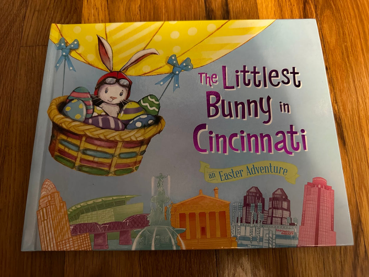 Seller #101 Easter book "the littlest bunny in Cincinnati"