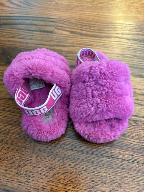 #36 Ugg Slides Girls 8 Pink