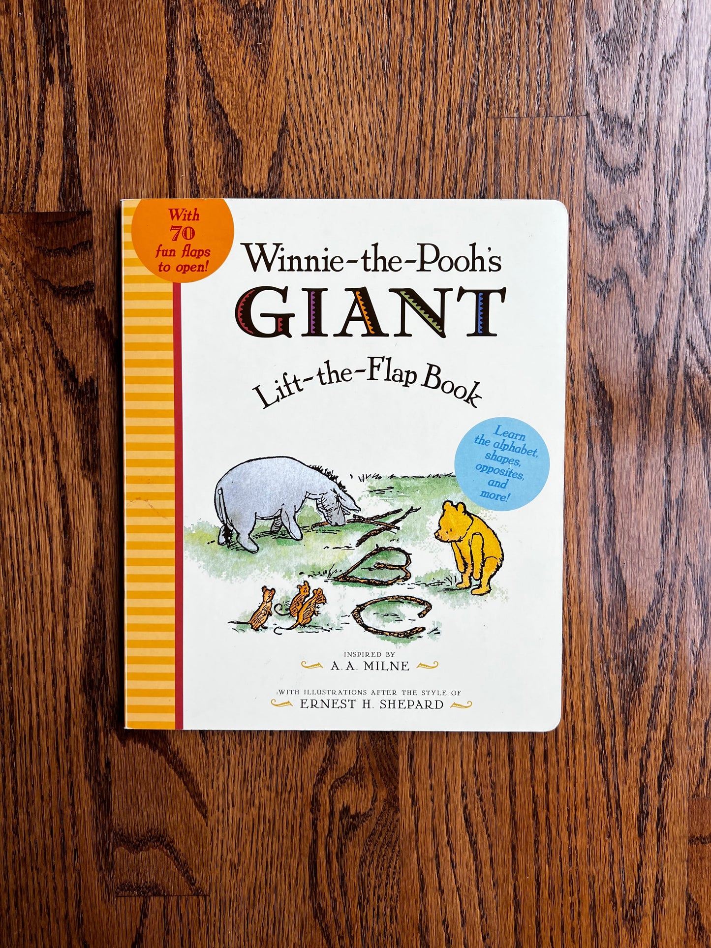 Seller #115 - Winnie-the-Pooh’s Giant Lift-a-Flap Book, EUC