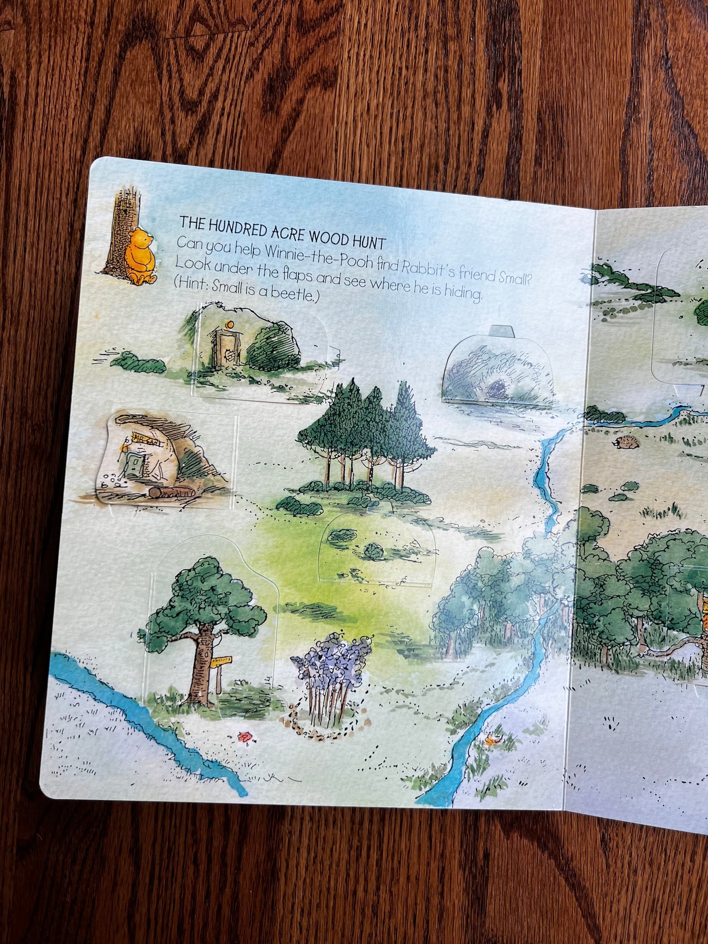 Seller #115 - Winnie-the-Pooh’s Giant Lift-a-Flap Book, EUC