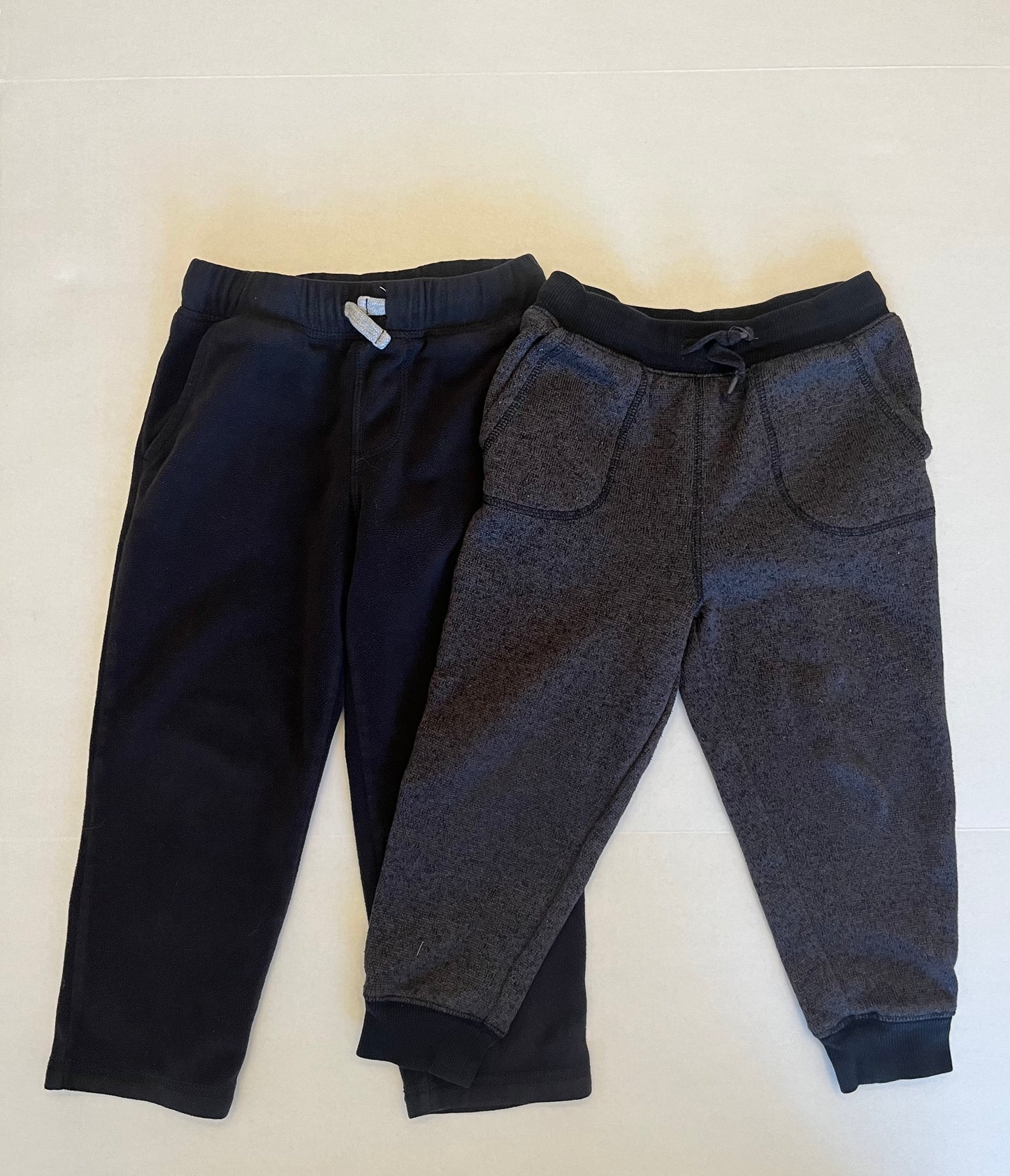 Carter’s (black) and Jumping beans (heather black) pants. Boys size 4T PPU Mariemont