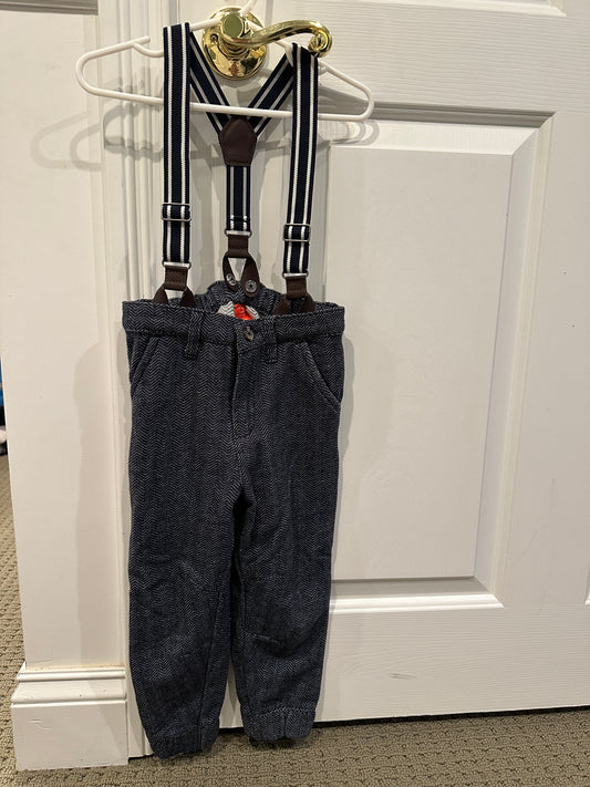 #43 Joe Fresh suspenders size 3