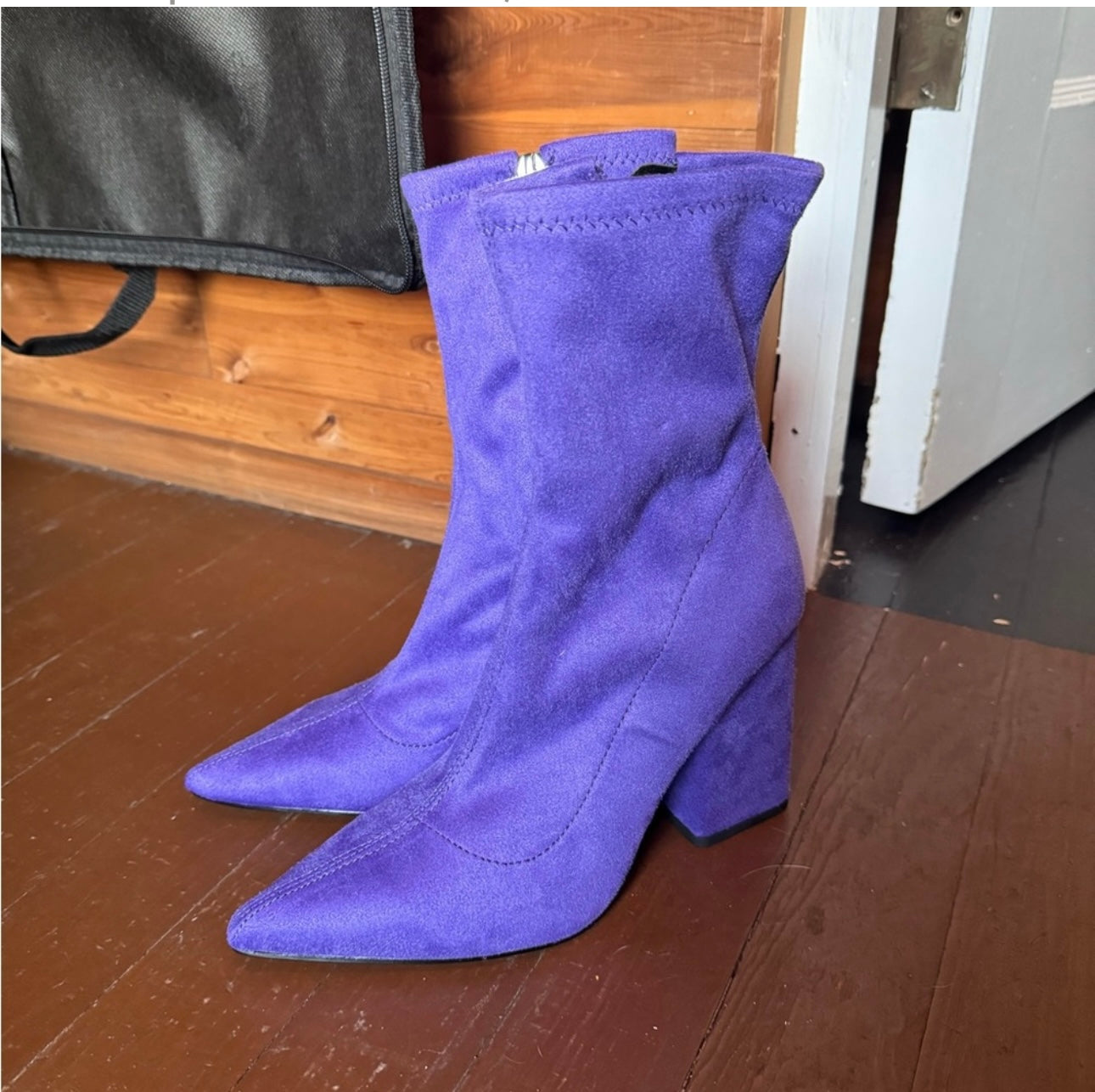 Nine West purple booties, women's size 6, NWOT | PPU 45208