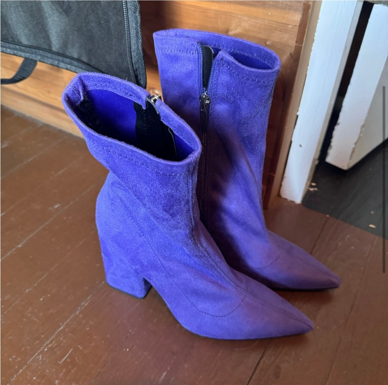 Nine West purple booties, women's size 6, NWOT | PPU 45208