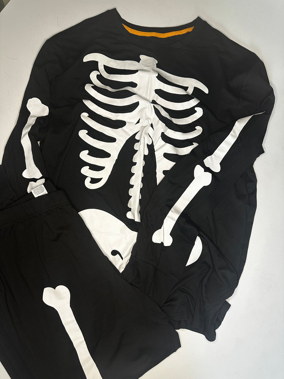Seller #40 Women's Halloween skeleton pajamas/costume size L