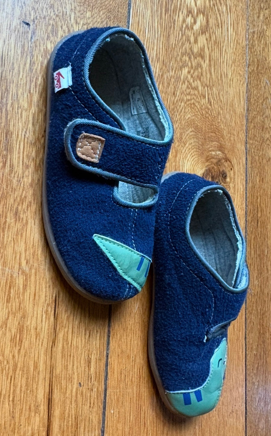 #22 SeeKaiRun boy dino shoes slippers size 12