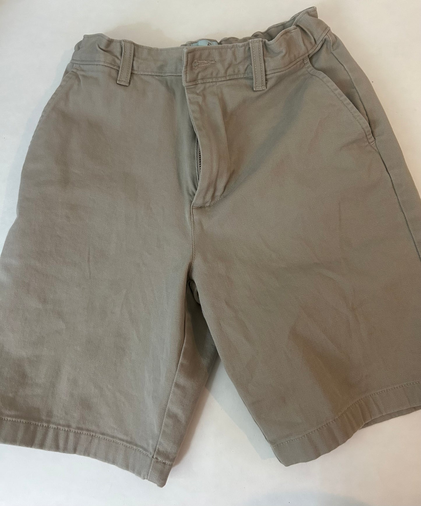 Boys size 14 class Club modern fit khaki adjustable waist shorts