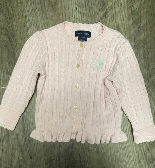Baby girl 24M cardigan Ralph Lauren. Easter outfit