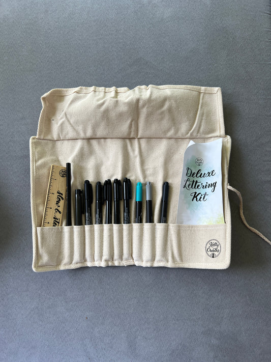 Hand lettering kit- never used