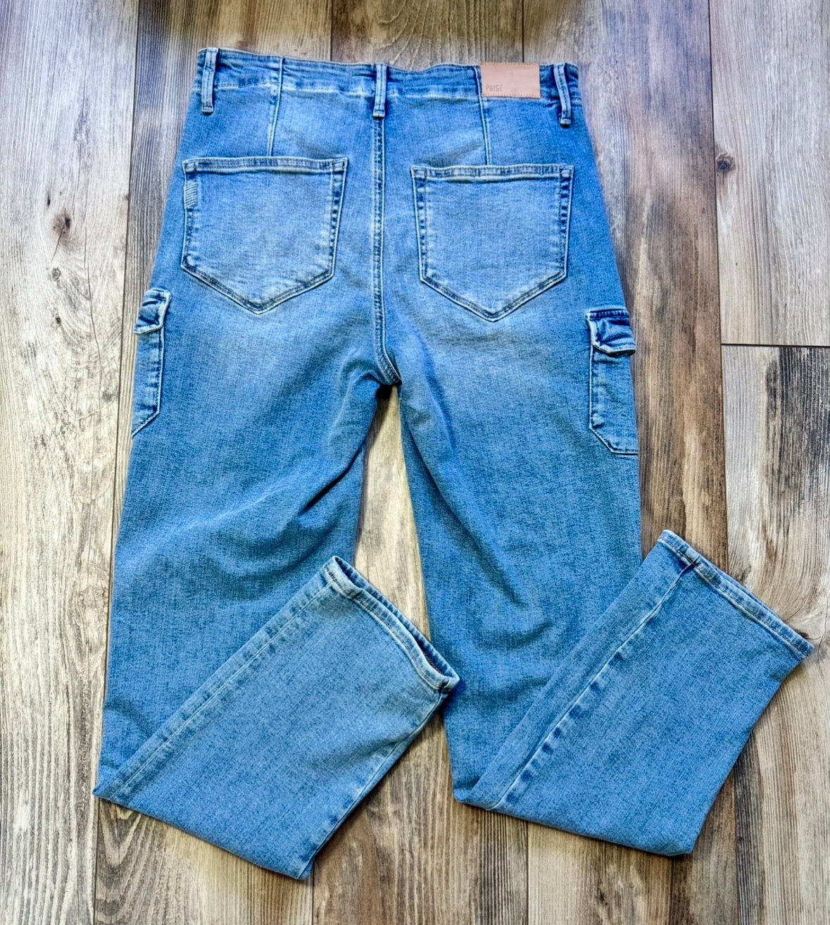 Seller #84 | NWOT Women's Paige Drew Cargo Pockets Jeans, Size 26
