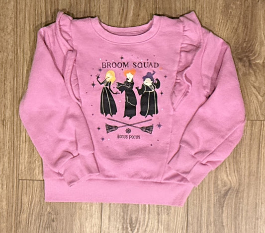Seller #100 Girls Size 6X Disney/Jumping Beans Softest Fleece Hocus Pocus Broom Squad