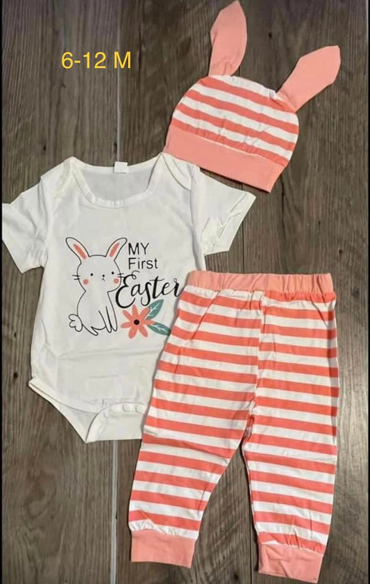 New baby girl or boy 6-12 month easter outfit
