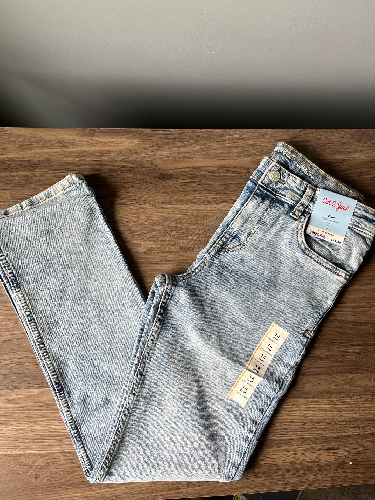 Cat & Jack NWT Jeans size 14 Slim