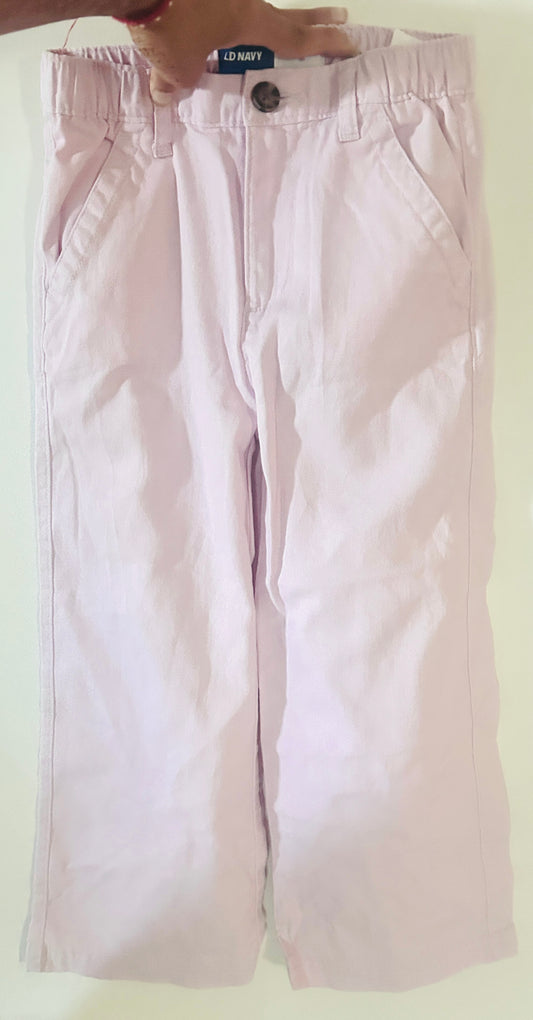 #15 Old Navy 8Y Light Pink Wide Leg Pants NWOT