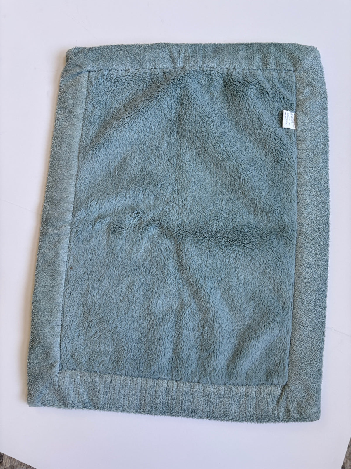 Seller #105 - Light Blue Saranoni Lovey Blanket GUC