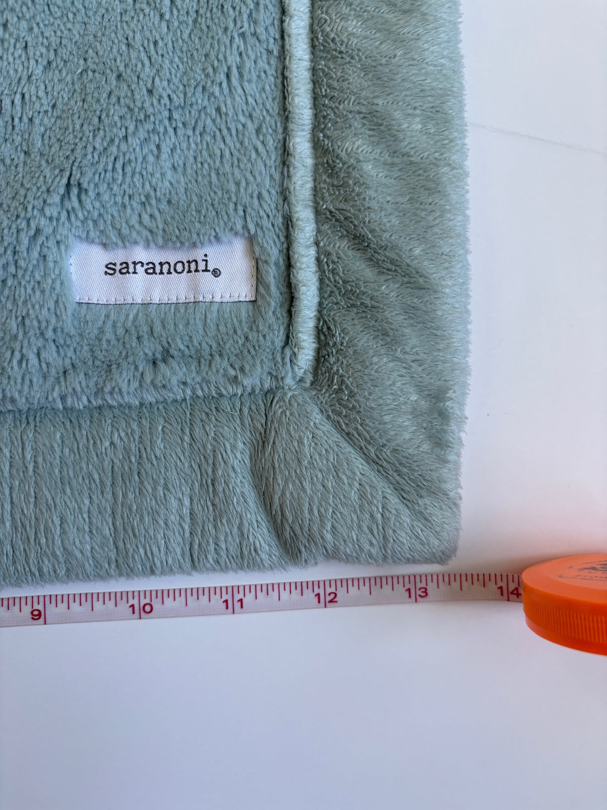 Seller #105 - Light Blue Saranoni Lovey Blanket GUC