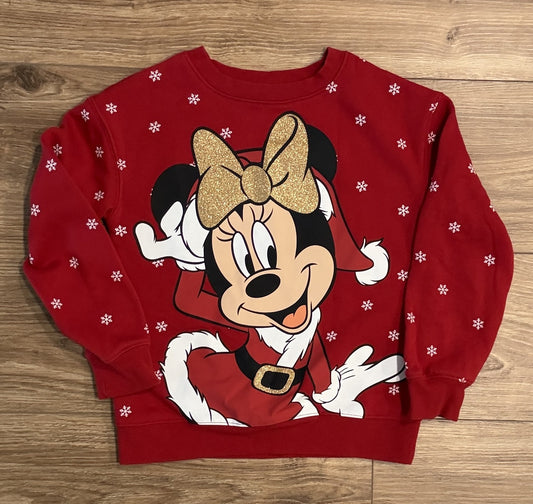 Seller #100 Girls Size 7 Carter's/Disney Minnie Christmas Sweatshirt