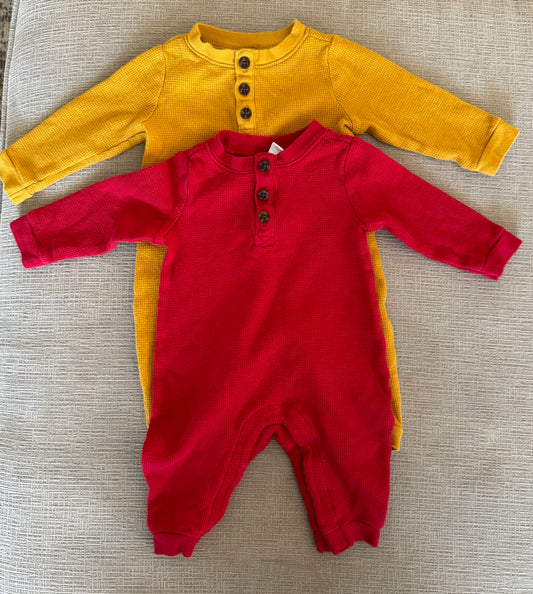 25 2 Old Navy Jumpsuits Gender Neutral Size 3-6 M