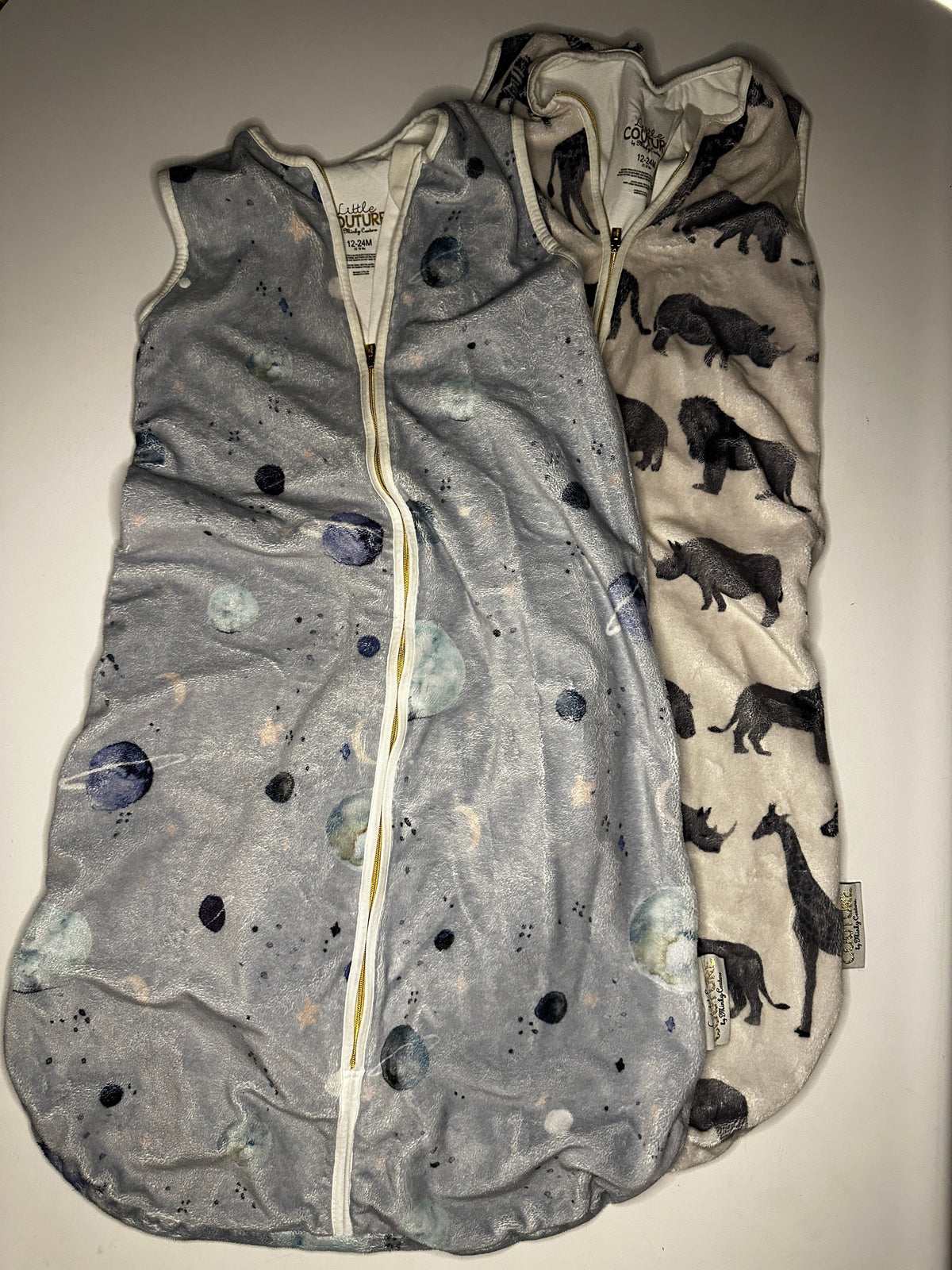 Seller #40 Minky Couture sleep sack bundle size 12-24 month