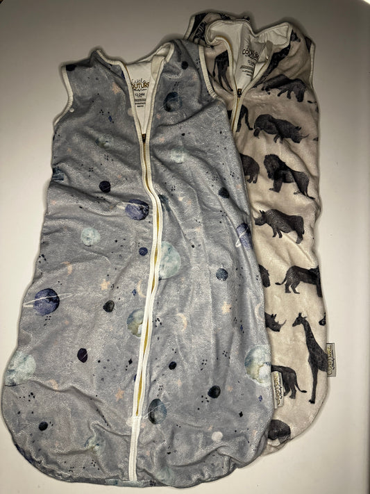 Seller #40 Minky Couture sleep sack bundle size 12-24 month