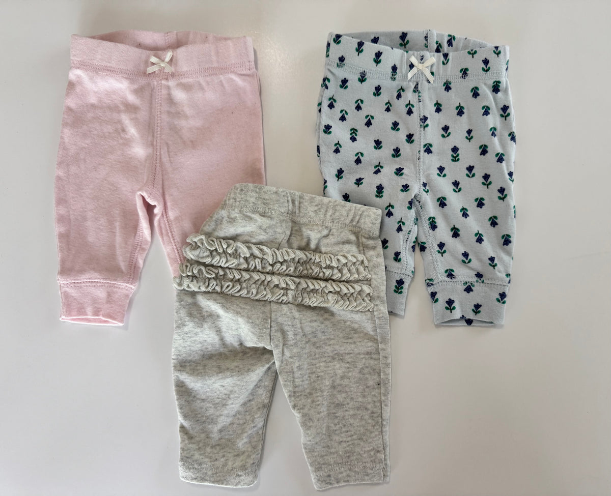 Seller #29 Carter’s Newborn Girls Pant Bundle