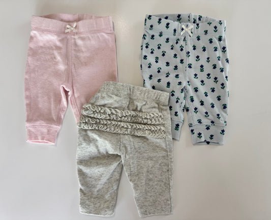 Seller #29 Carter’s Newborn Girls Pant Bundle