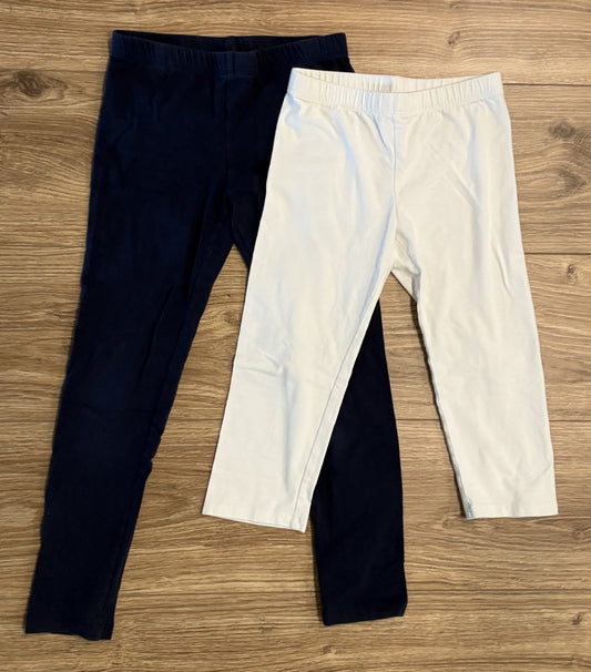 Seller #100 Girls Size 7/8 Circo (Target) Navy and White Leggings Bundle
