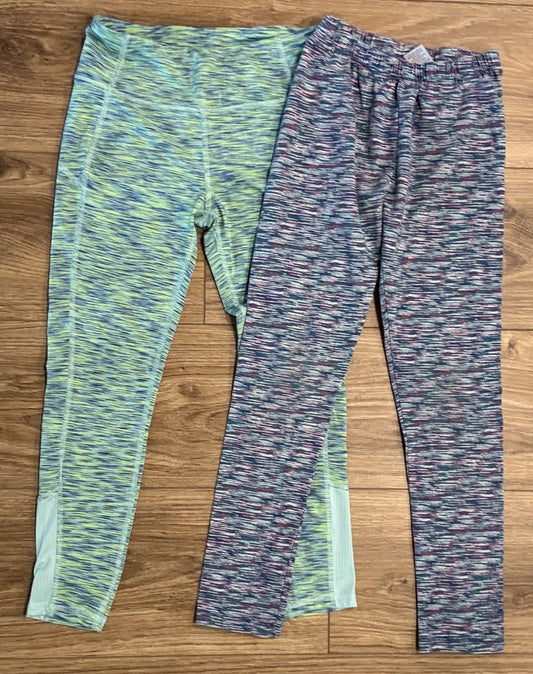 Seller #100 Girls Size 7/8 Space Dye Leggings Bundle