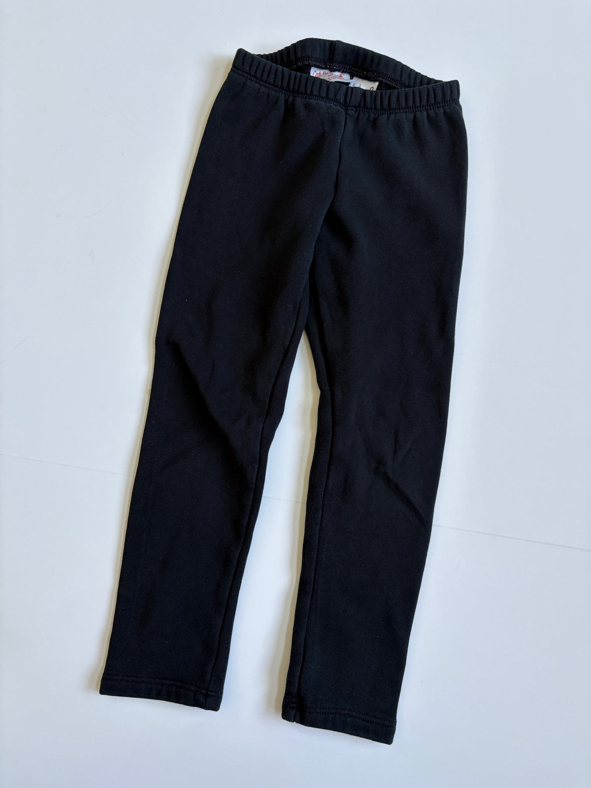 Seller #105 - Girls 4T Cat & Jack Black Fleece Lined Leggings GUC