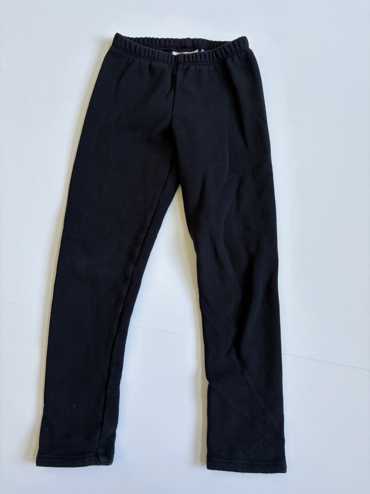 Seller #105 - Girls 5T Cat & Jack Black Fleece Lined Leggings GUC