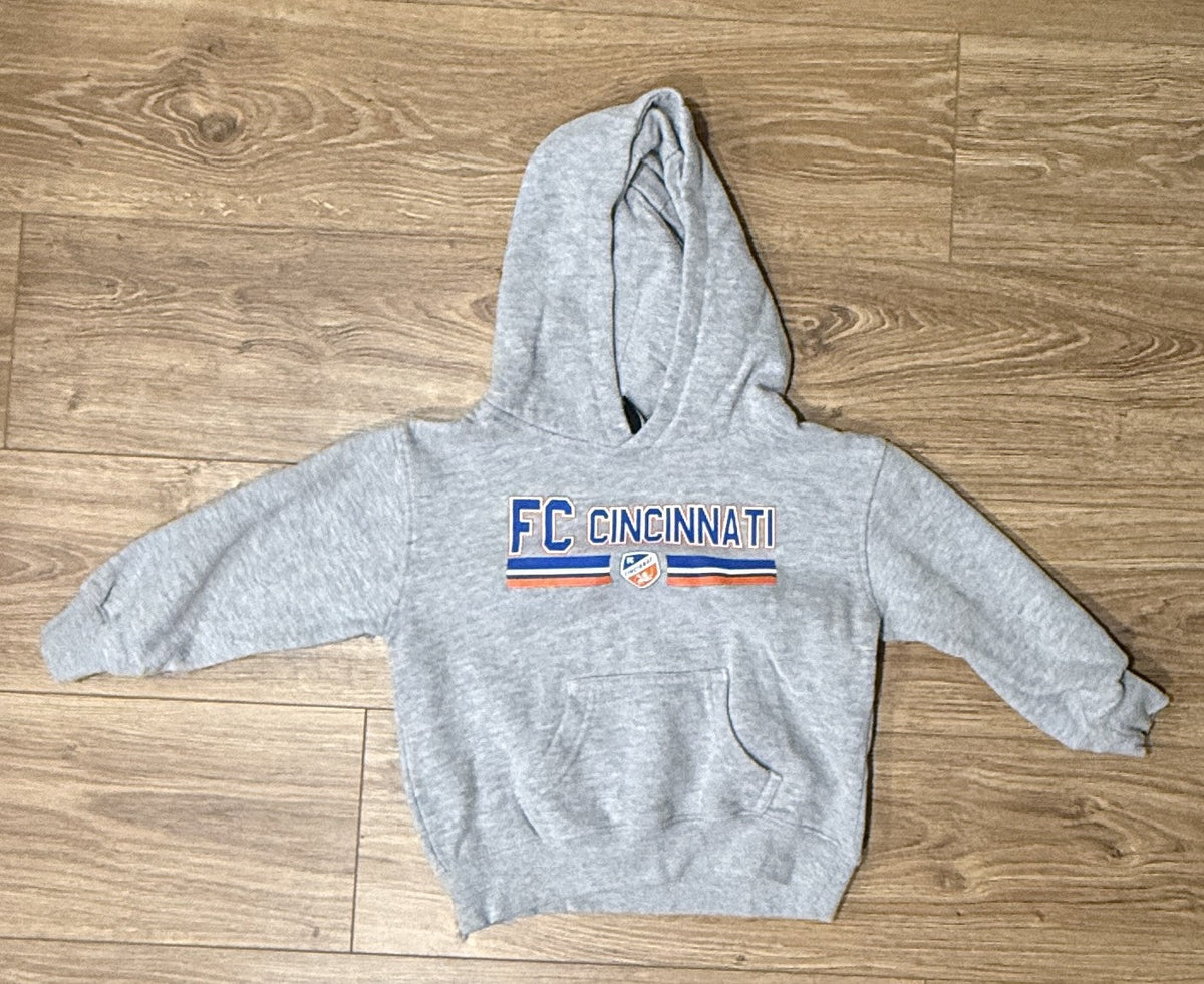 Seller #100 Unisex Size 5/6 FC Cincinnati Grey Hoodie