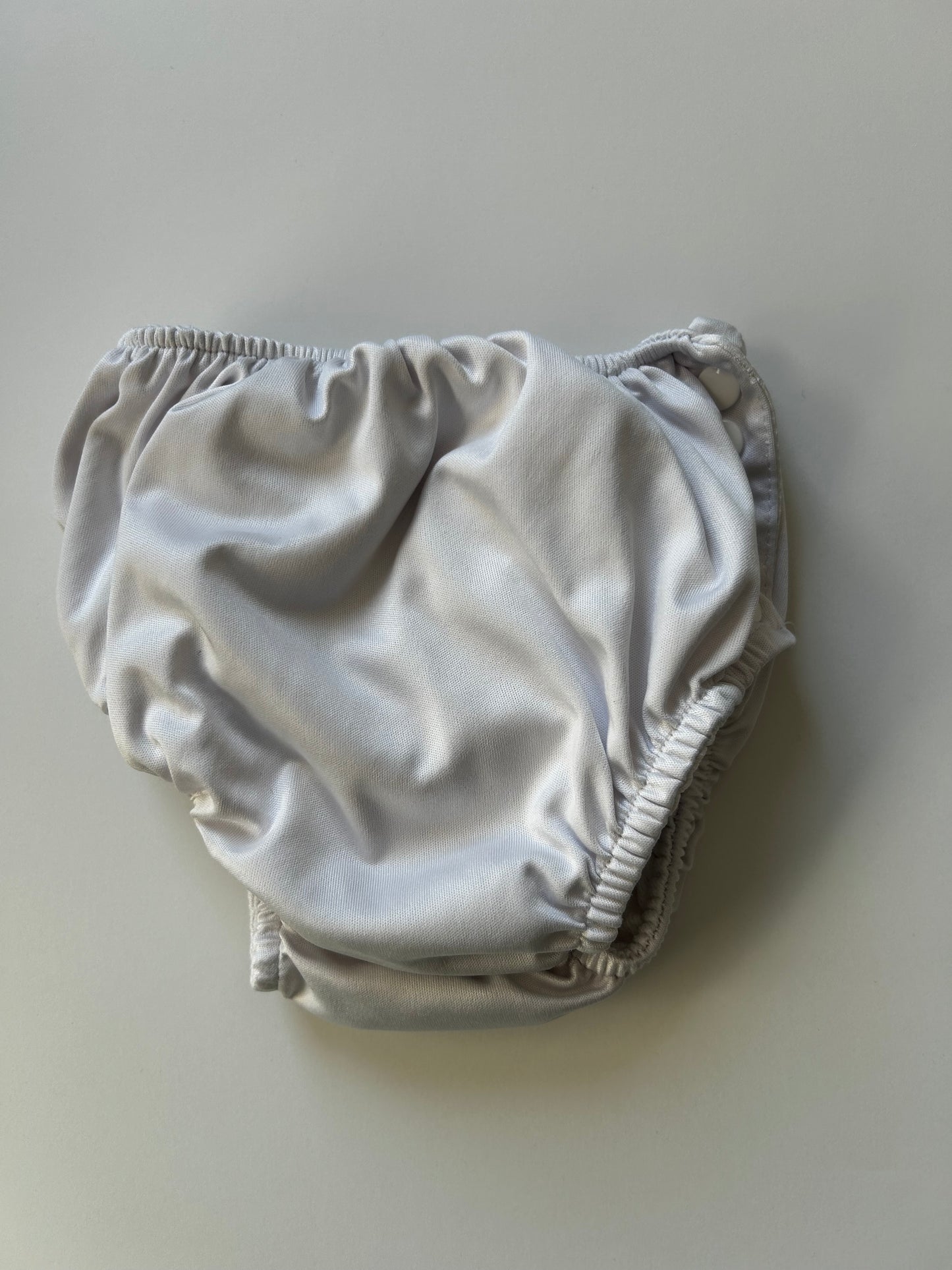 3T Girls/Boys/Gender Neutral Leveret White Swim Diaper