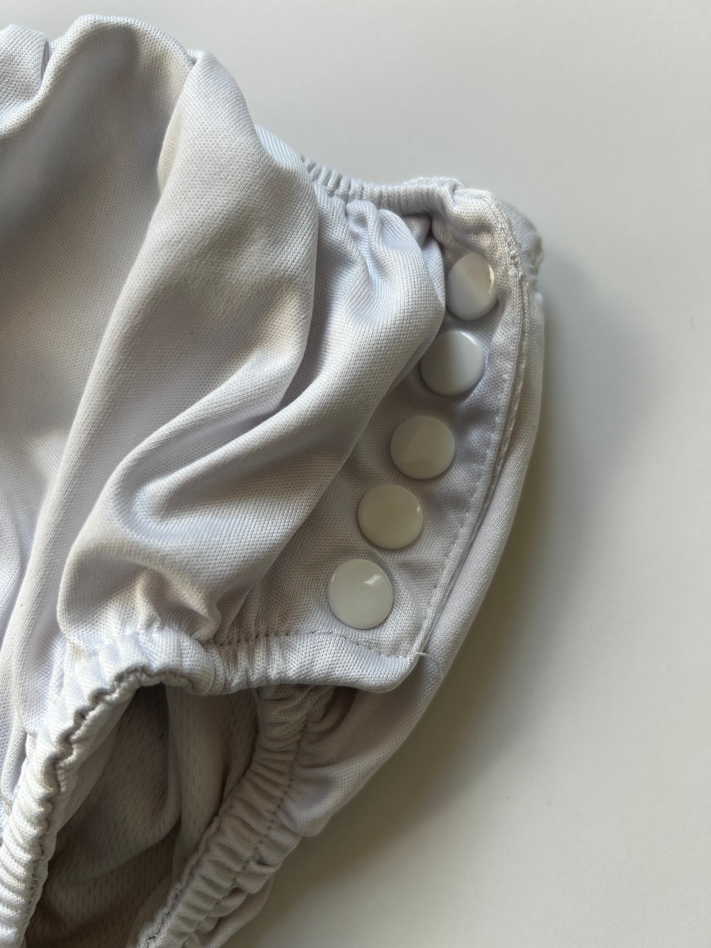 3T Girls/Boys/Gender Neutral Leveret White Swim Diaper