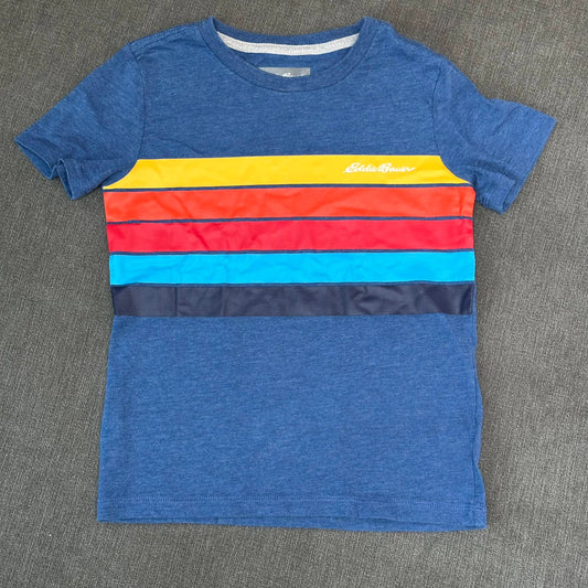 #186 Eddie Bauer Stripe T-Shirt - size XS (6) - EUC