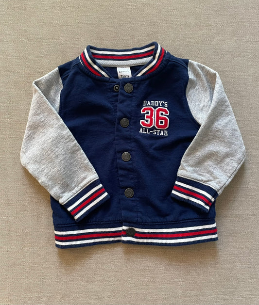 Seller #12 | Carters Boys Athletic Jacket | EUC | Size 18 months