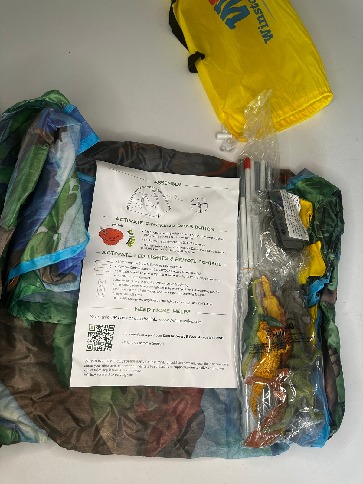 Seller #40 Dinosaur Dome tent