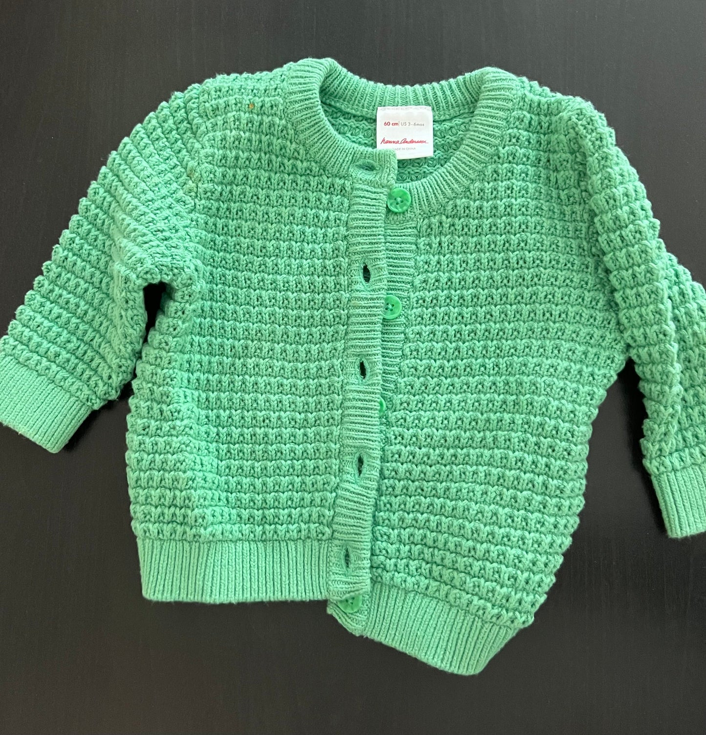 Hanna Andersson Cardigan 3-6mo VGUC Girl