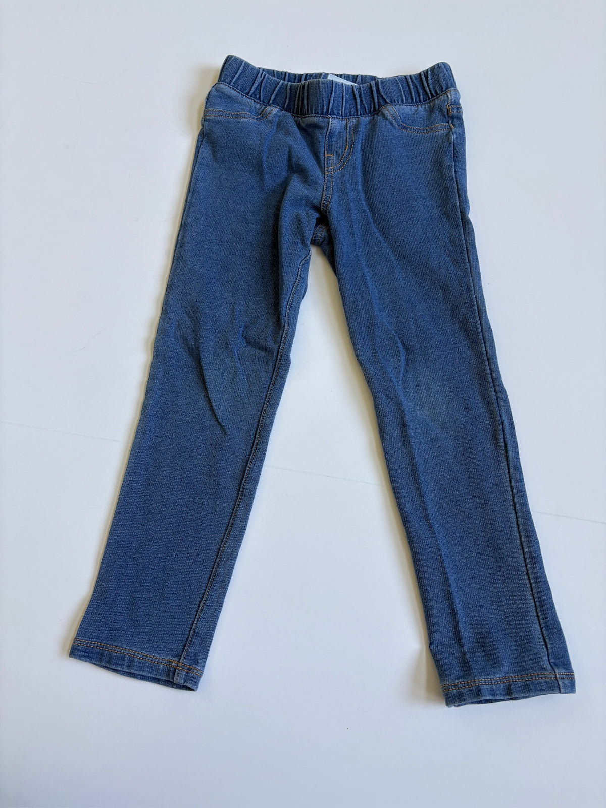 Seller #105 - Girls 4T Cat & Jack Medium Wash Jeggings GUC