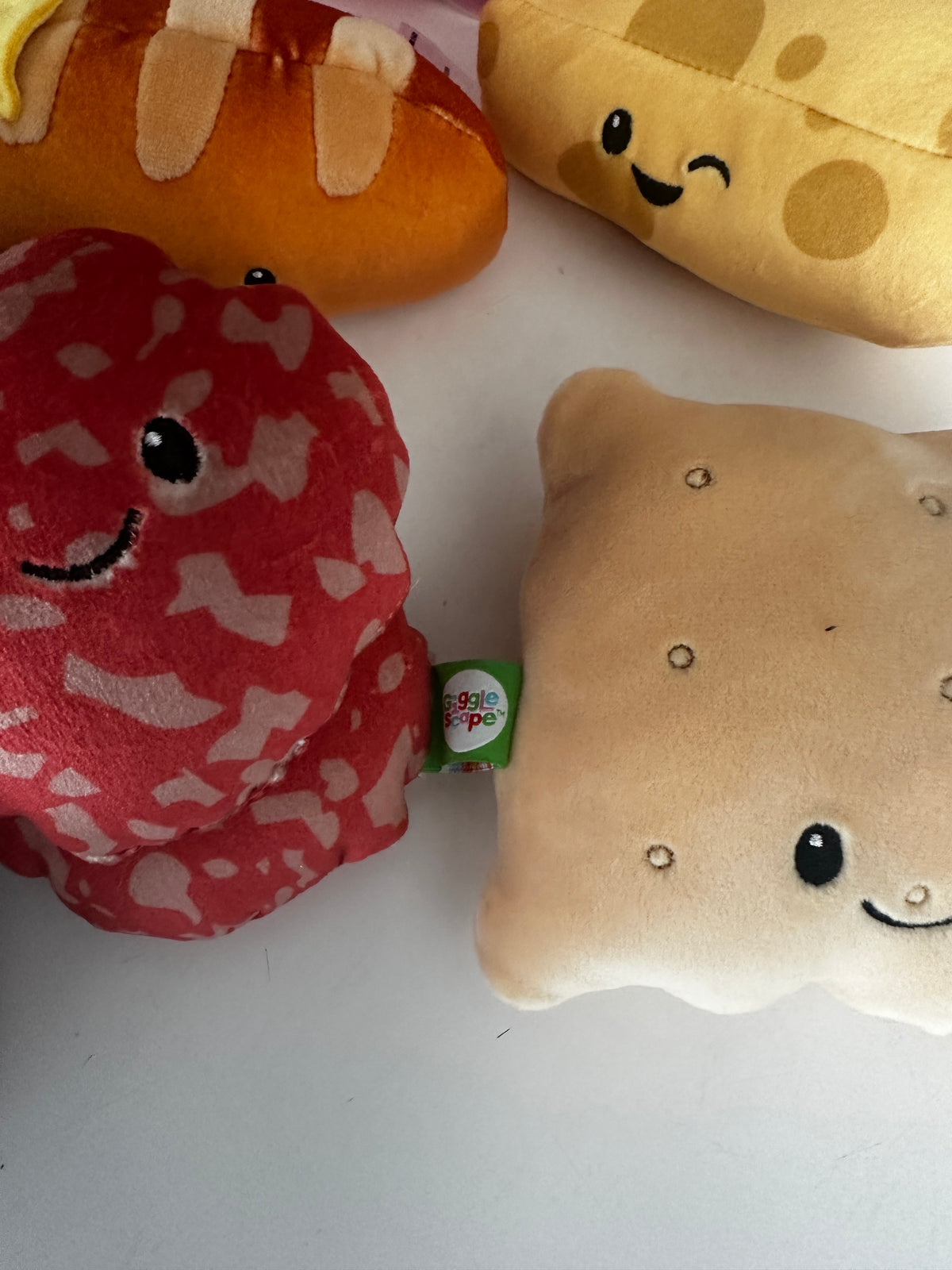 Seller #40 Gigglescape baby toys soft charcuterie plushies