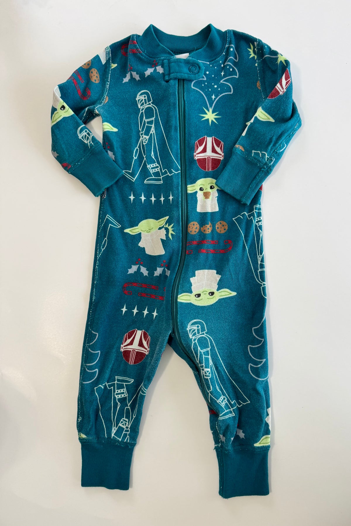 Seller #29 Hanna Andersson 3-6 Months 60 CM Holiday HannaJams Mandolorian