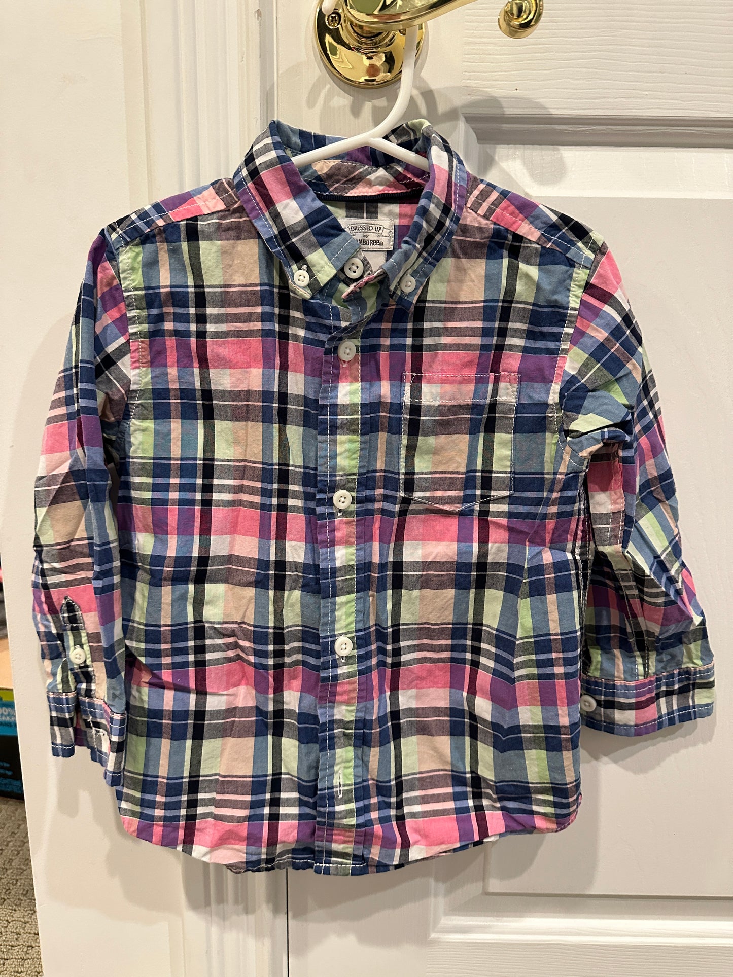 #43 Gymboree size 3T button up