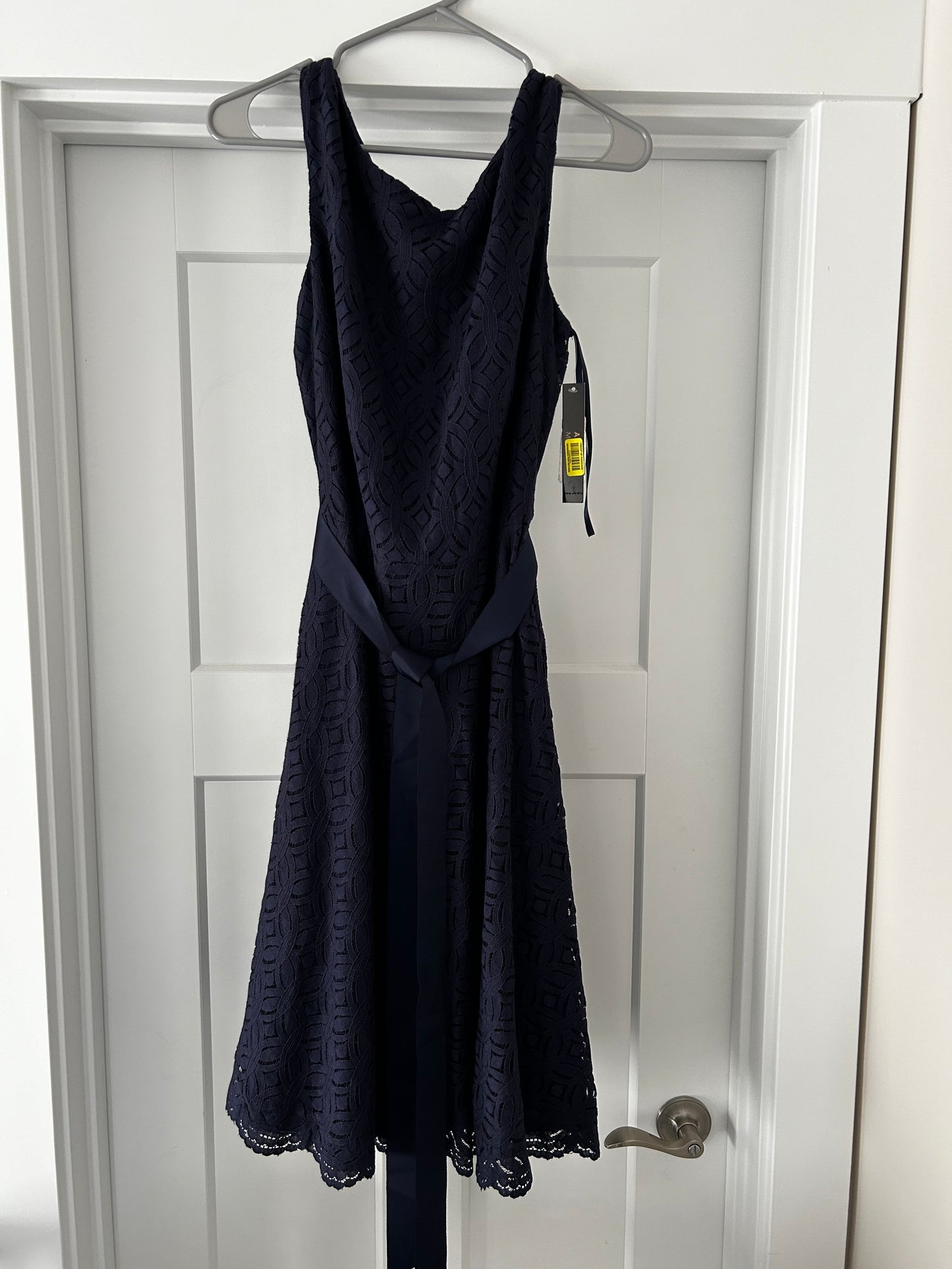 NWT Size 12 Women's Navy Lace Dress - Alex Marie