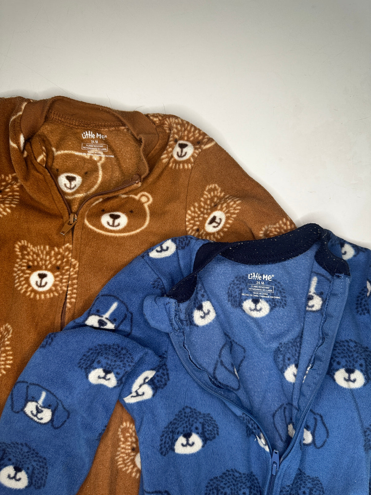 Seller #40 boys fleece footie pajamas size 2T