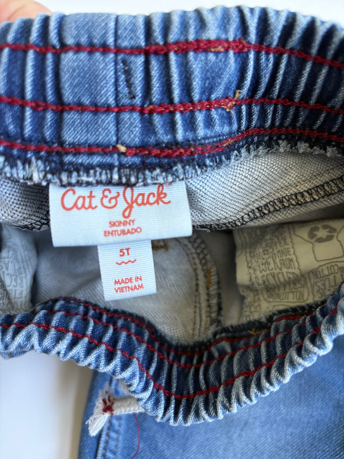 Seller #105 - 5T Girls Cat & Jack Skinny Jeans EUC