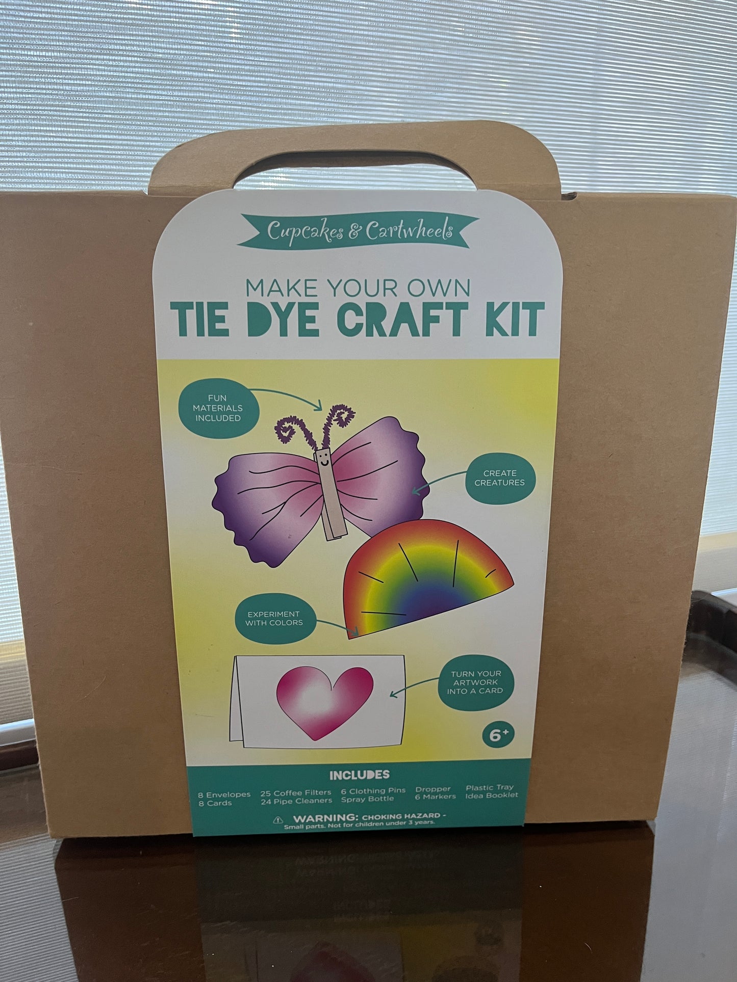 BN Tie dye butterfly craft kit