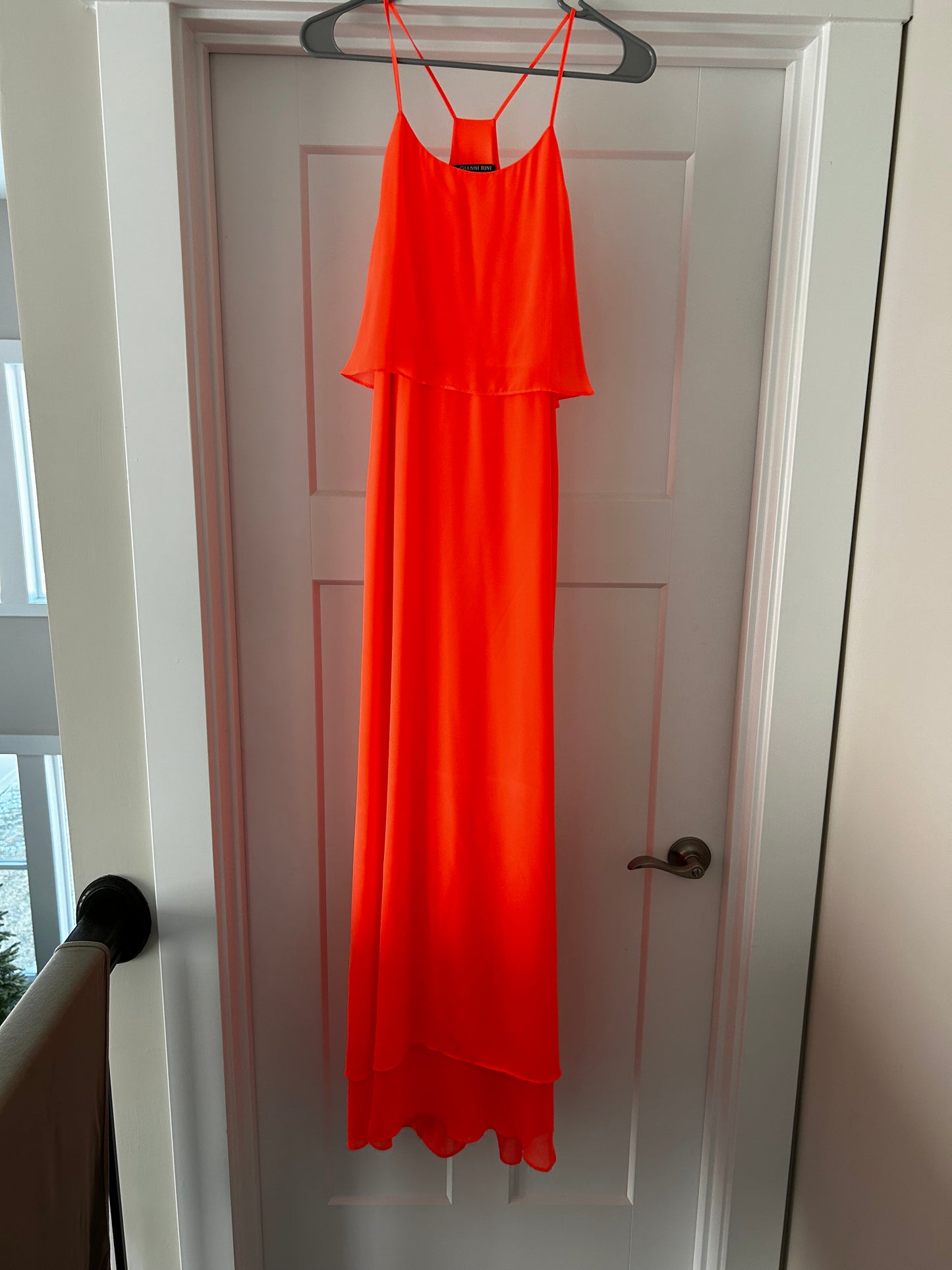 Size 6 Women's Coral Gianni Bini Maxi Dress