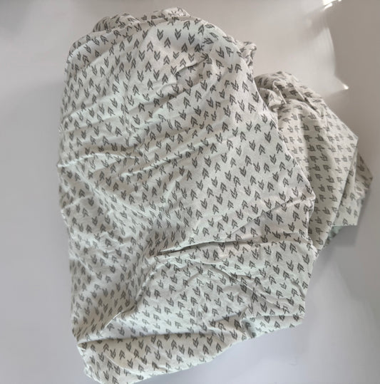 Seller #29 Pottery Barn Kids Gray Arrow Crib Sheet