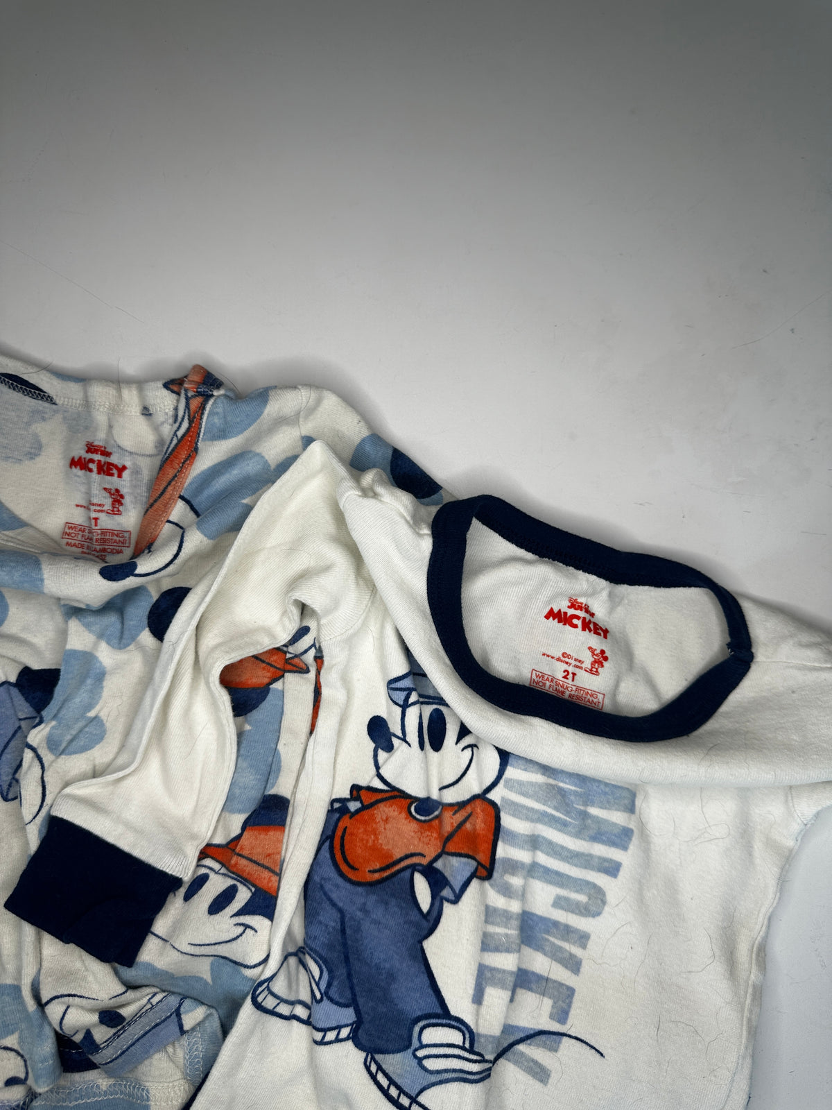 Seller #40 Disney Boys 2T Mickey Mouse pajama bundle