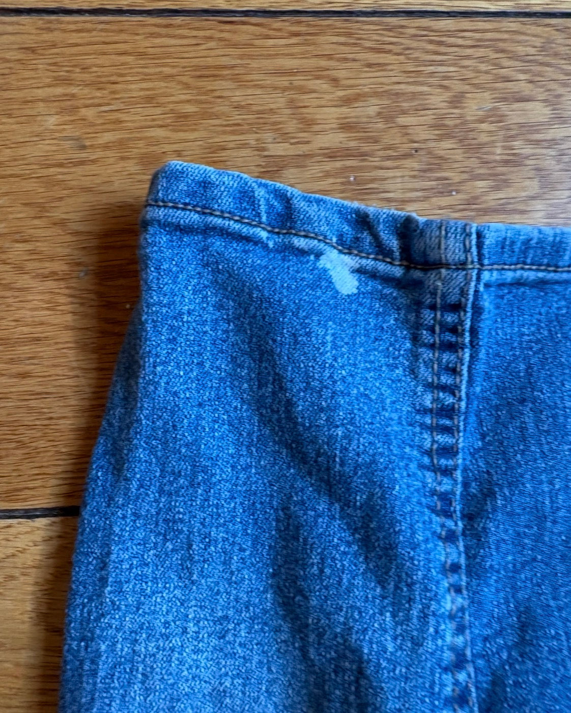 #22 OshKosh Bgosh denim jean overalls 3t (1 of 2)