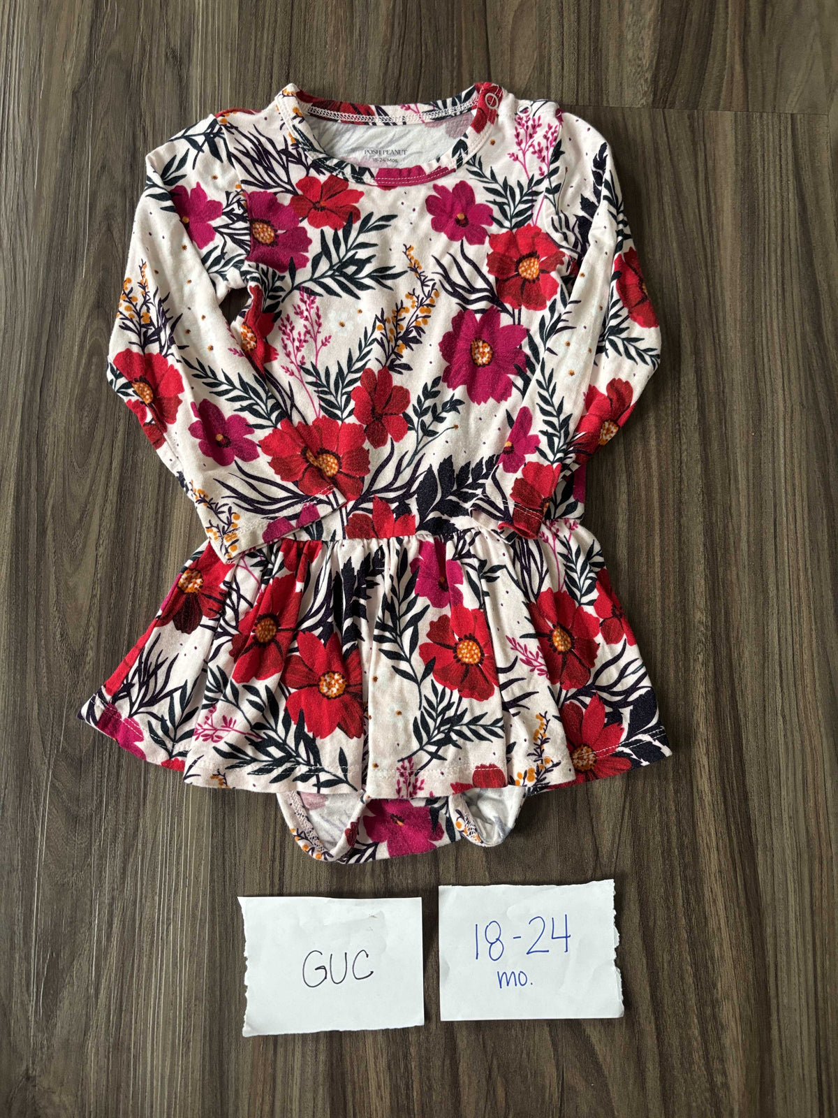 #138 - 18-24 Mo GUC Bamboo (Posh Peanut) Chloe LS Twirl